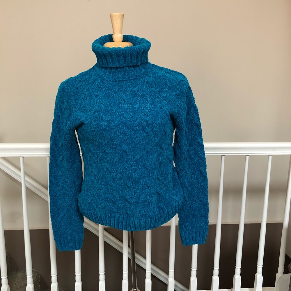 Evan-Picone Turtleneck Sweater Size L